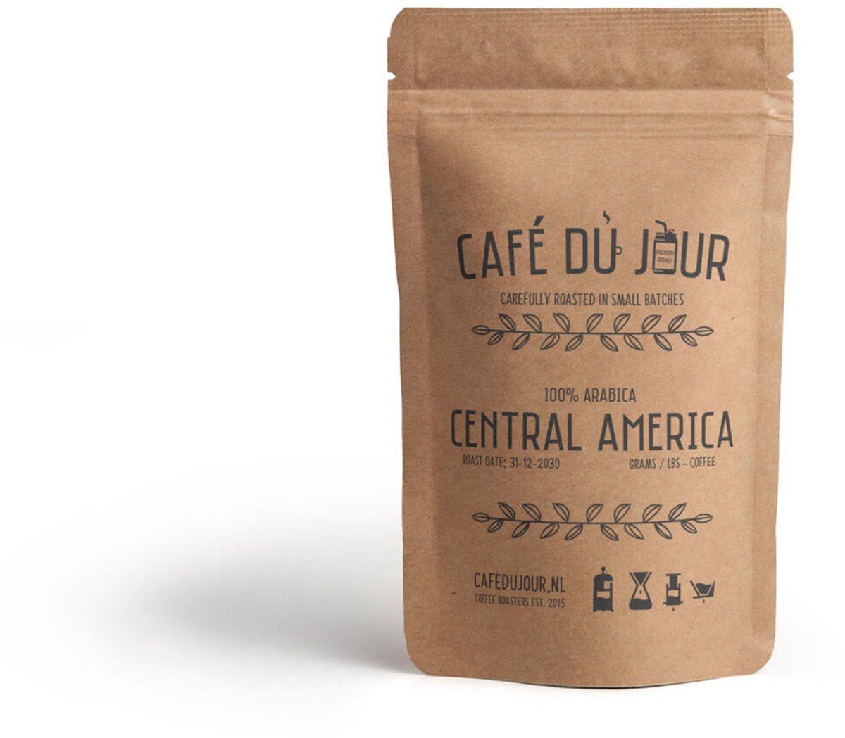 Café du Jour 100% arabica Centraal-Amerika 500 gram vers gebrande koffiebonen