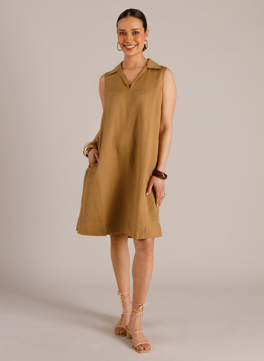 YEST Mette One pieces - Summer Taupe - maat 40