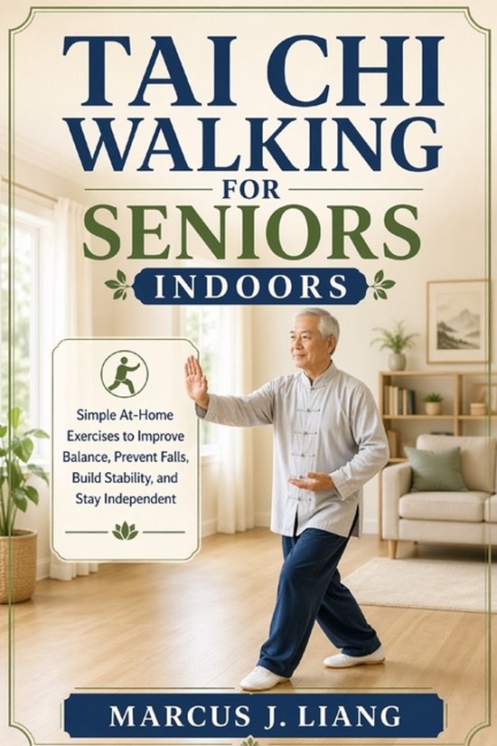 Tai CHI Walking for Seniors Indoors - cover