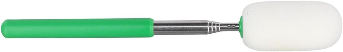 Telescopisch sponsgereedschap - Uitschuifbare staaf - Keramiek reinigen - Flexibele sponskop - 25-100 cm - Groen