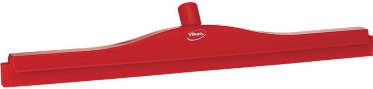 Full colour hygiëne vloertrekker - vaste nek - 60 cm rood