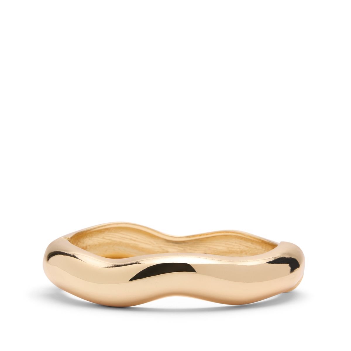 Manfield - Dames - Gouden bangle armband - Maat 1