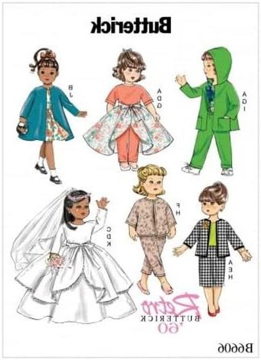 Poppenkleding Patroon - Naaipatroon Poppen - Poppen Aankleden - Gemakkelijk Patroon - OSZ - Niet gespecificeerd