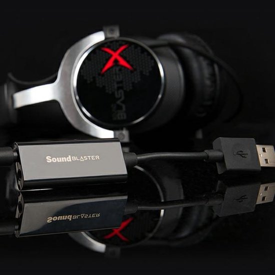 Creative Sound Blaster PLAY! 3 USB DAC-versterker en externe geluidskaart (zwart) — afbeelding 4