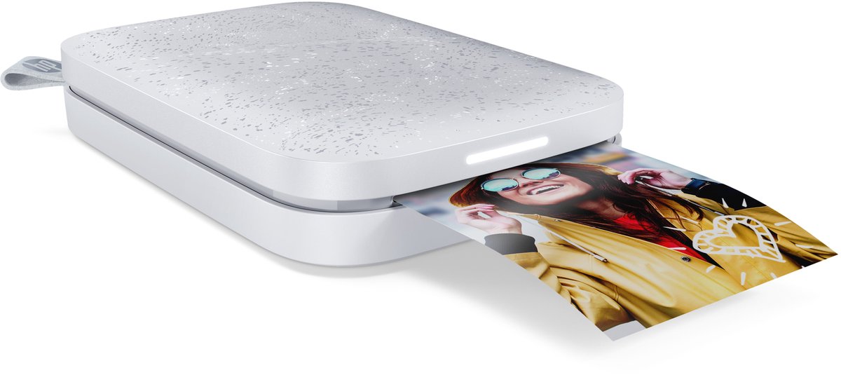 HP Sprocket New Edition - Mobiele Fotoprinter - Luna Pearl — afbeelding 3