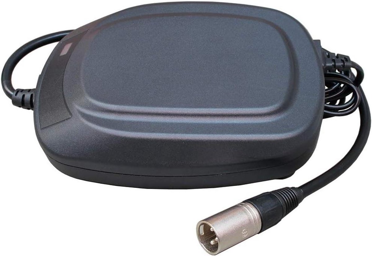 Acculader - Loodaccu Oplader - Elektrische Rolstoel - XLR Stekker - 24V 3A - Grijs