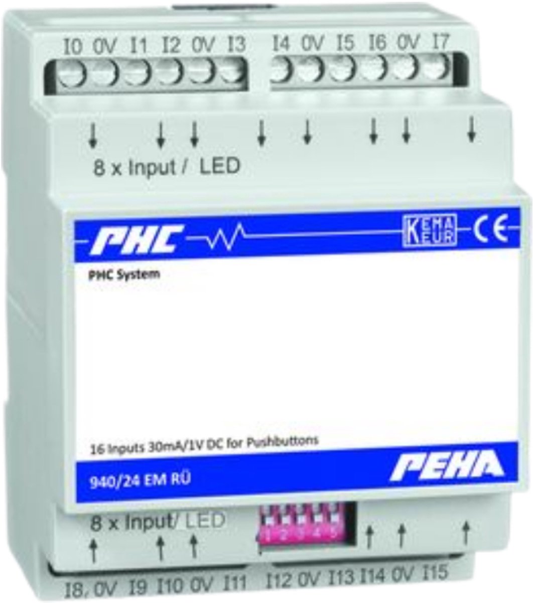 PEHA D 940/24 EM R PEH PHC INGANGSMODUUL 24 V DC