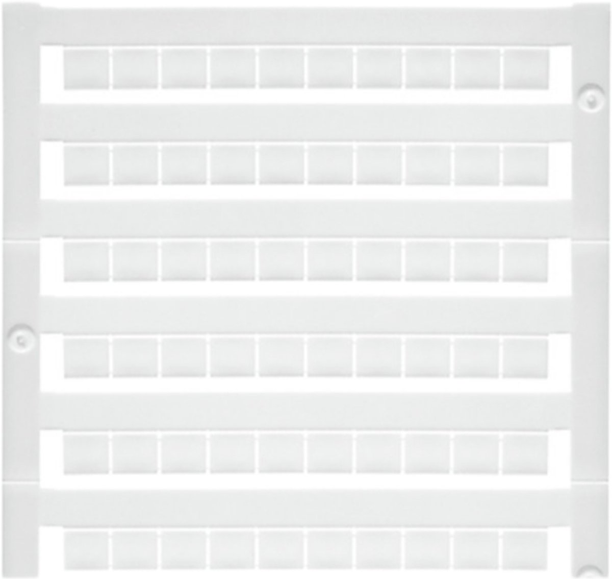 Weidmüller DEK5/6 MC NEUTRAL WEI DEKAFIX MARKERING per 1000