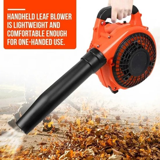 Accu Bladblazer 0,75W - blazer - luchtsnelheid 250 km/u - 7.500 tpm - oranje van Merkloos	 — afbeelding 2