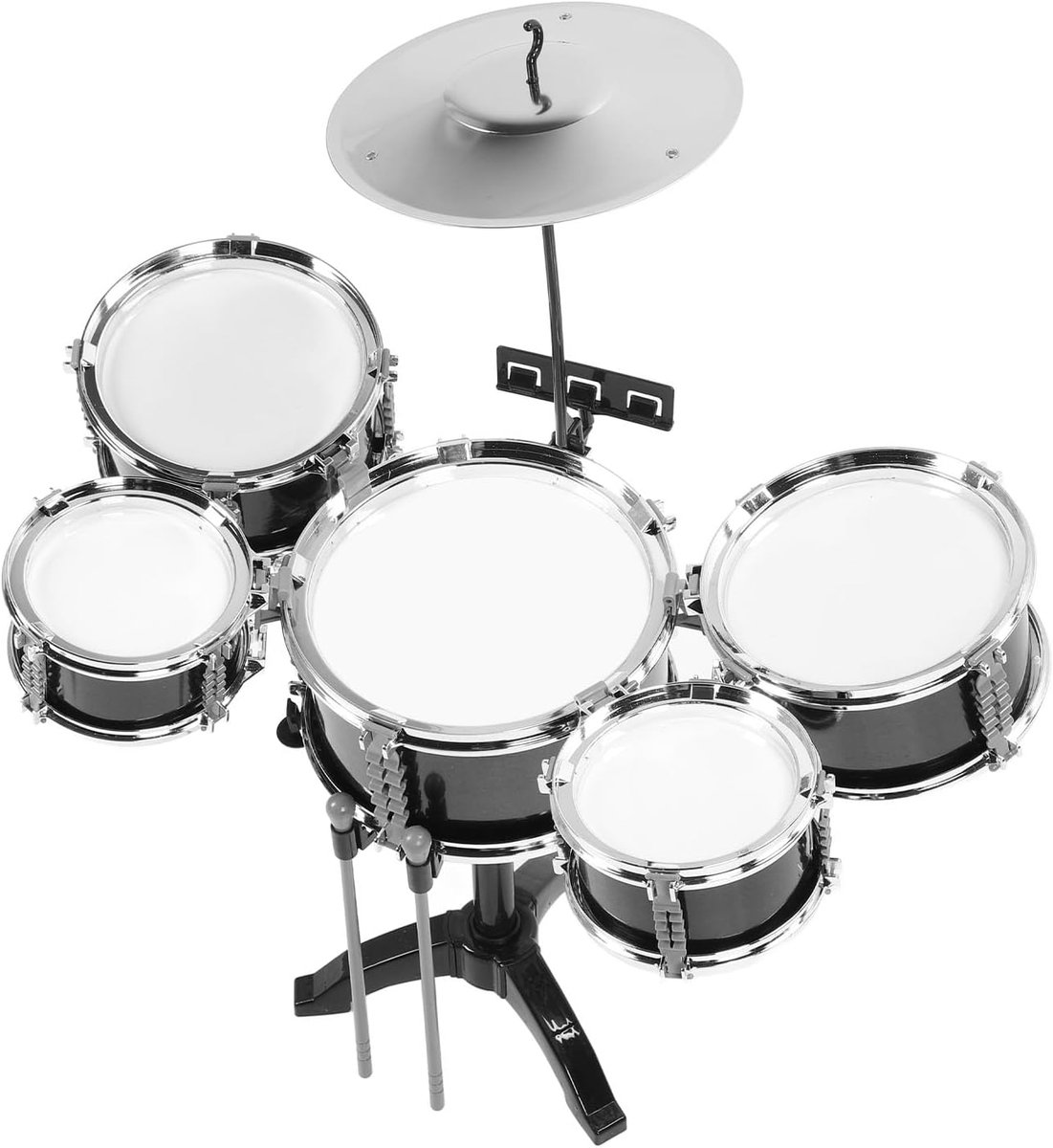 Kinder Jazz Set - Muziek Speelgoed - Muziek Ontwikkeling - Verstelbare Stand - 27 x 26 x 22 cm