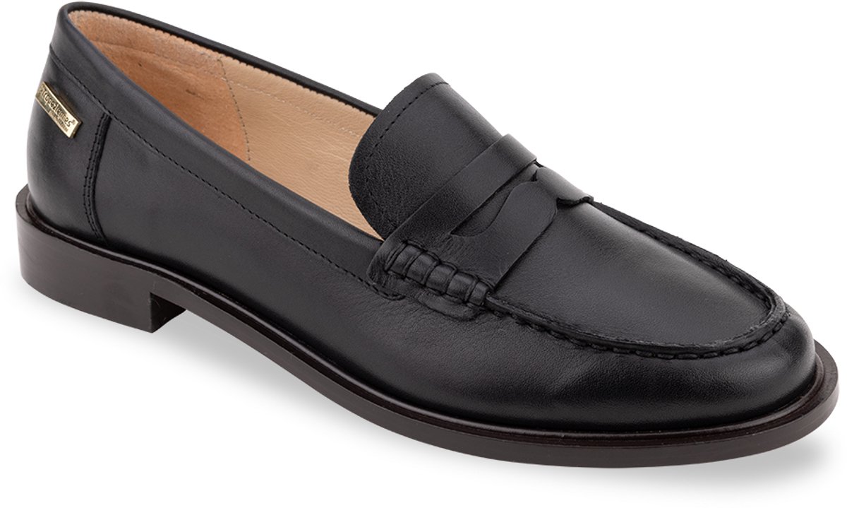 Lucie leren mocassin