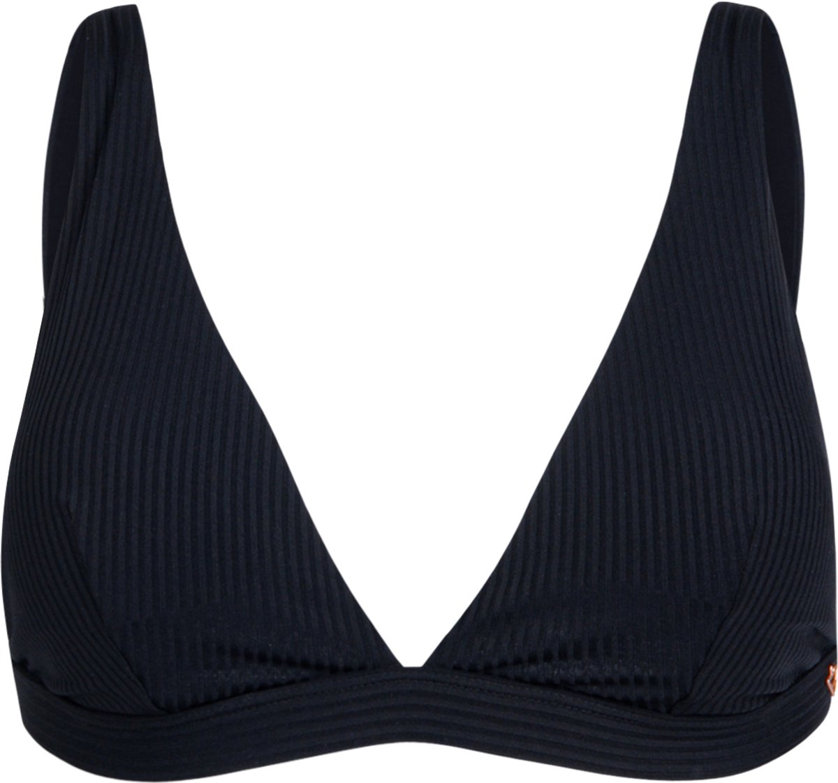 Brunotti Fortelle-Rib Bikini Topje Dames Bralette Bikini Top Uitneembare padding 42 Zwart