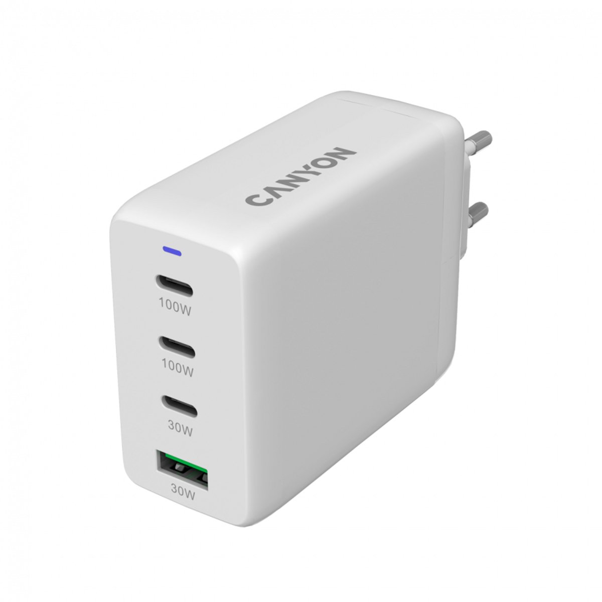 Canyon OnCharge 100ACC - GaN Oplader - 100W - 3xPD - 1xQC