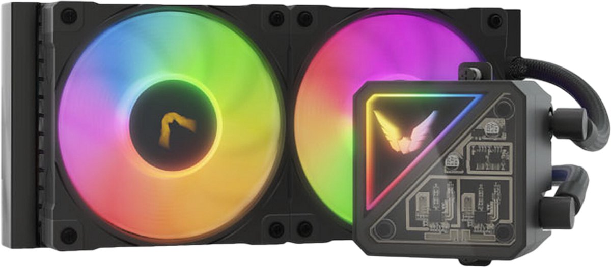Valkyrie V-Lite Serie - Waterkoeling AIO CPU - 240 mm - ARGB - Zwart