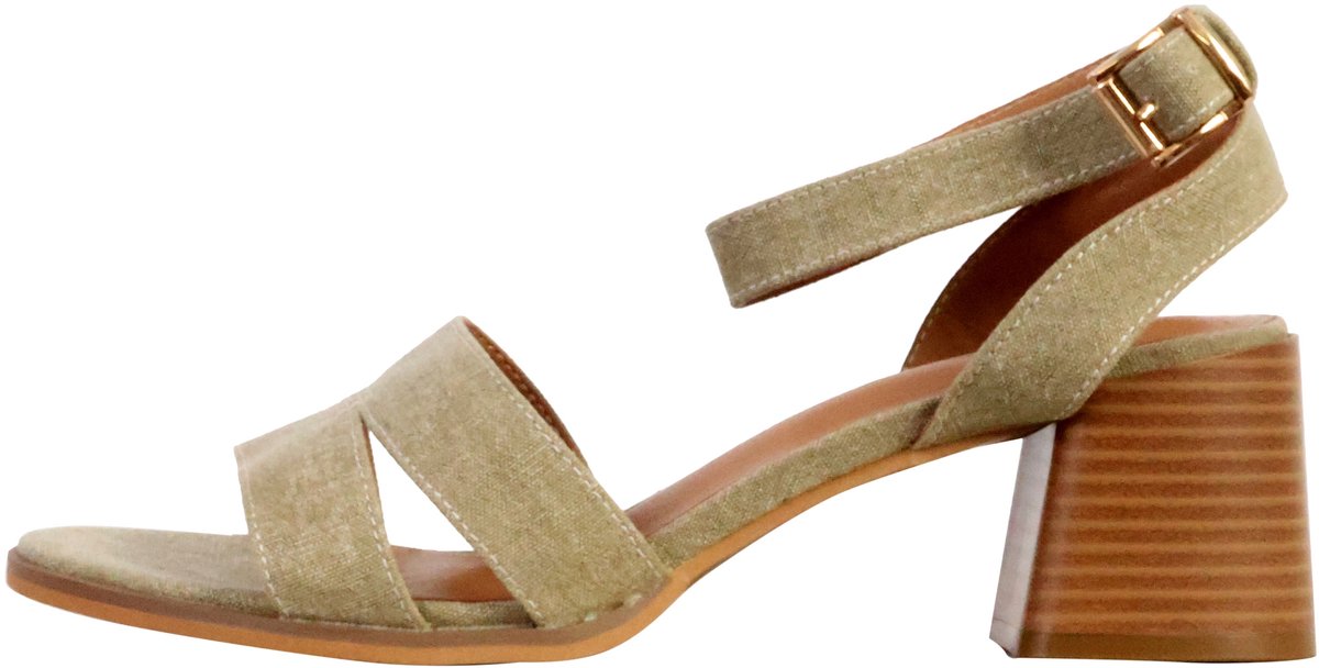 Sandalen met hak