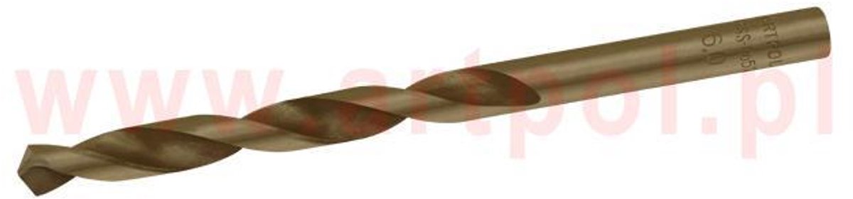 Artpol HSS-Co5 Serie - Kobalt Metaalboor - 15mm - Staalboor - Cilindrische Schacht