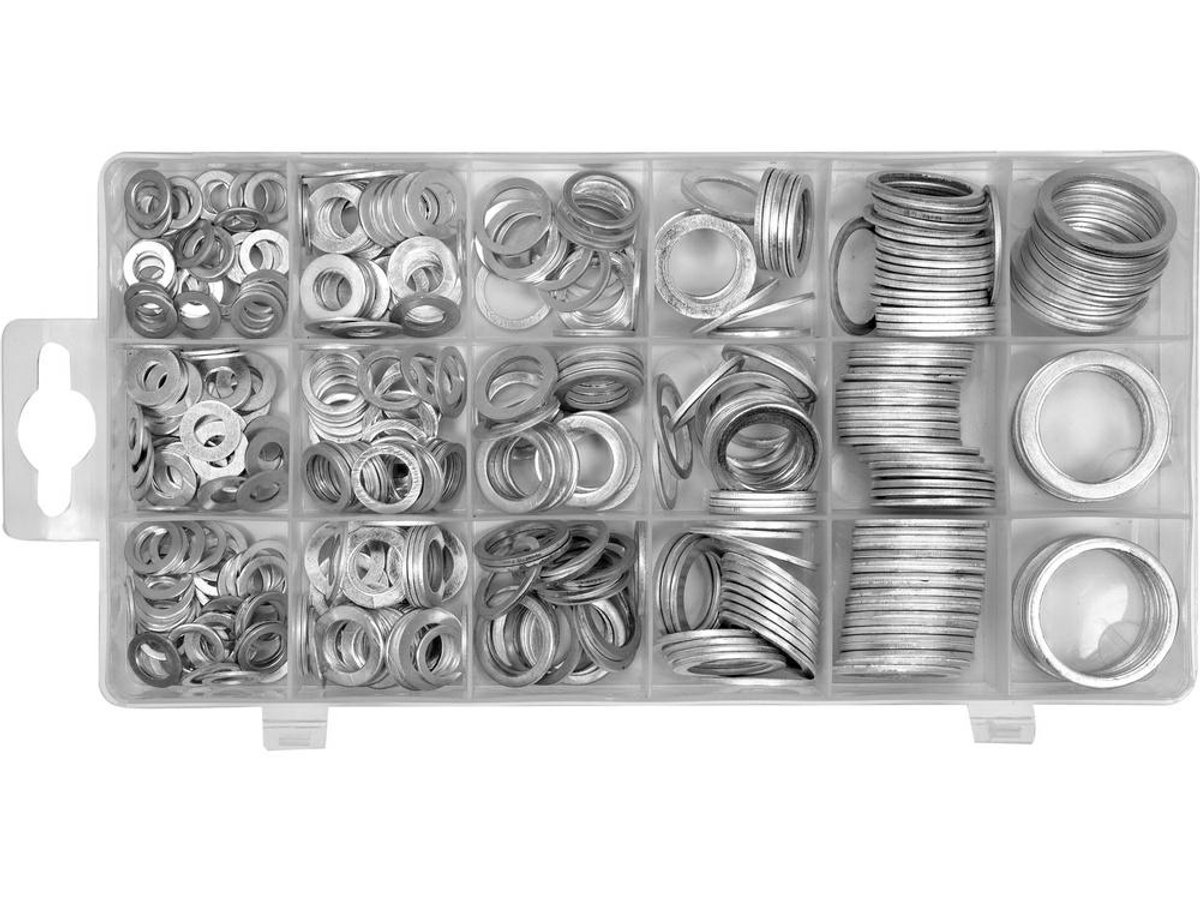 Yato - Aluminium Ringen Set - 450 Stuks - Professioneel - Diverse Maten