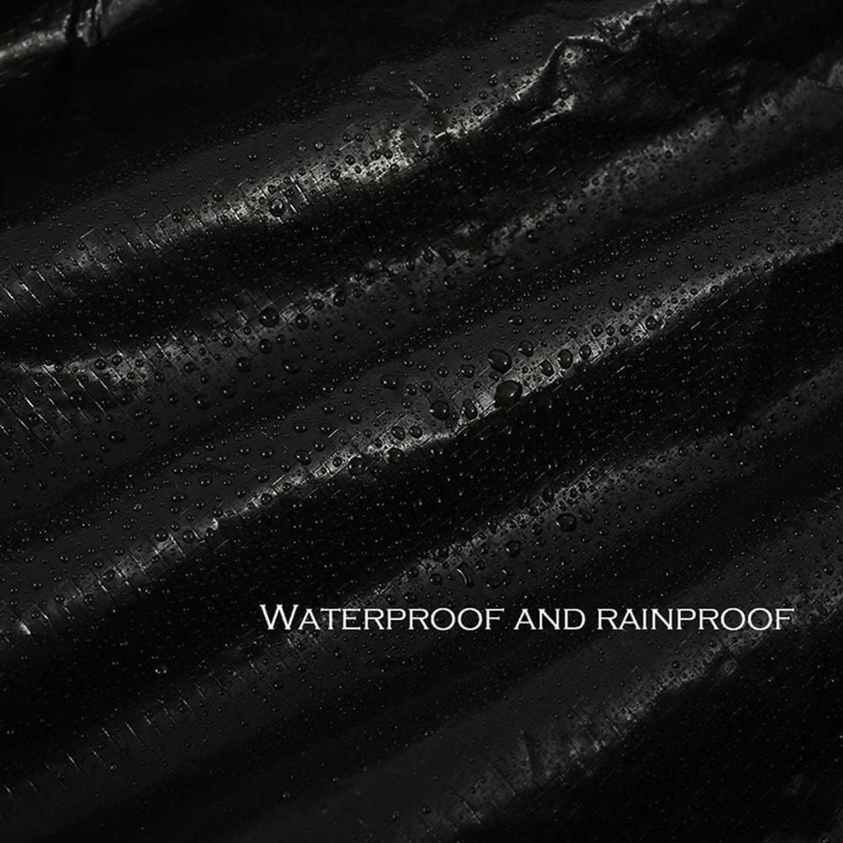 Trampolinehoes - Veiligheidsdekking - Buiten Bescherming - UV-bestendig Materiaal - Diverse Maten - Zwart