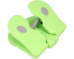 Mini Stepper - Indoor Hometrainer - Conditie Opbouwen - Compact Opvouwbaar - 22.5x19.5x12 cm - Groen