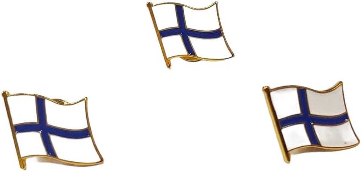 Vlag Broches Set - Embleem Pins - Accessoire Decoratie - Metaal Legering Materiaal