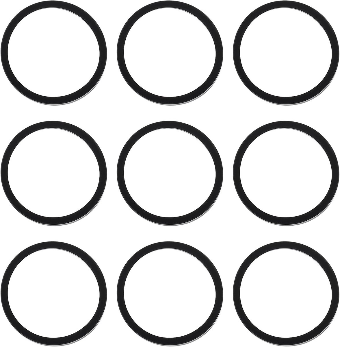 Tractie Banden - Reserveonderdelen Trein - Modelbouw Treinen - 50 Stuks Set - 8mm Binnendiameter