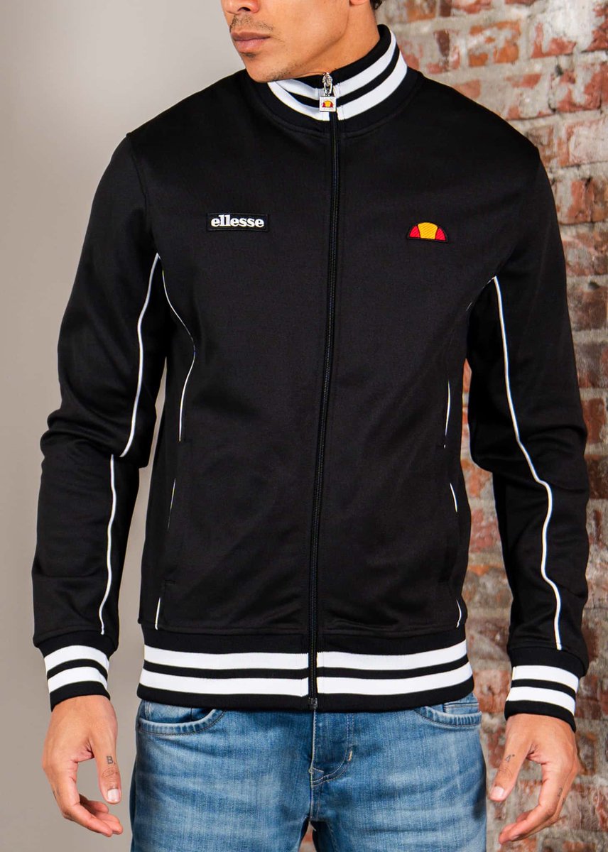 Ellesse Milan Trainingsjack Man Zwart