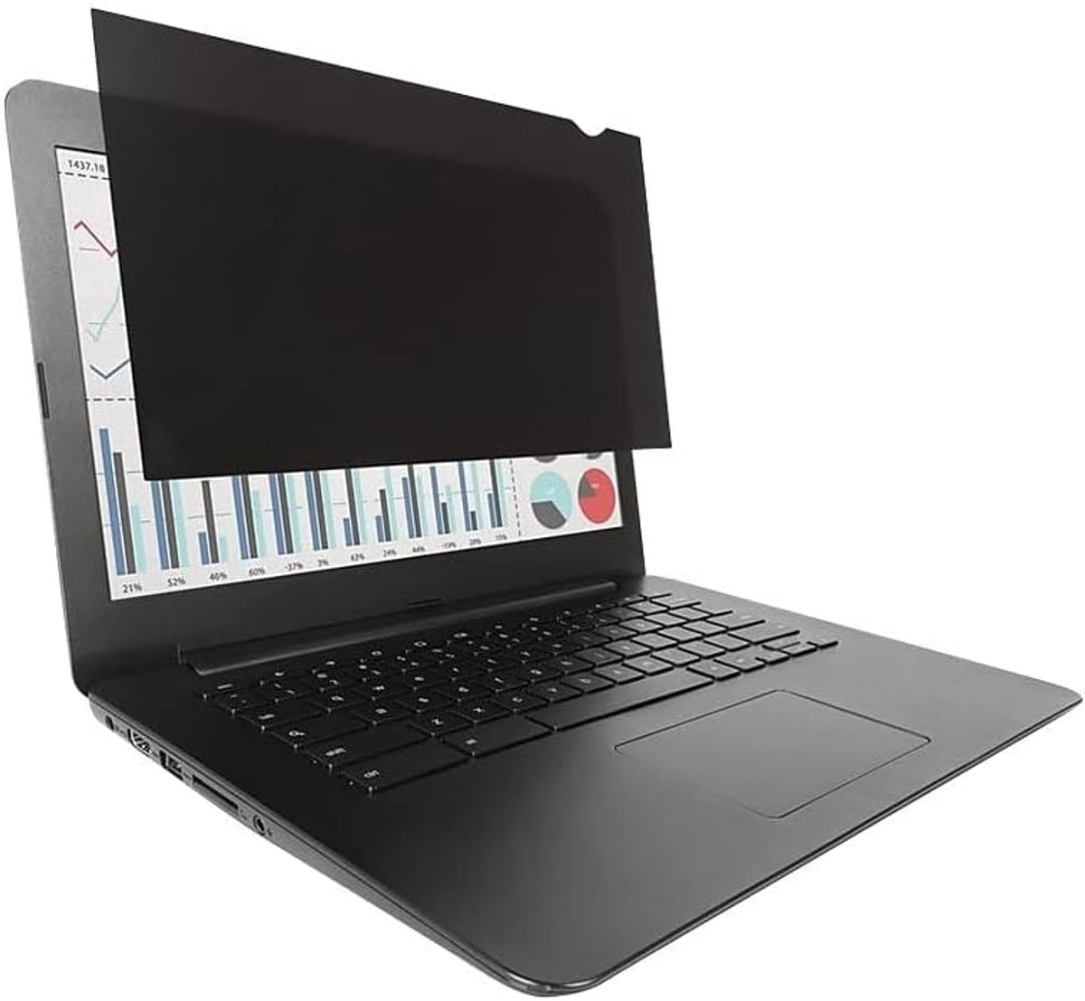 Privacyscherm Laptop - Beeldschermfilter - Bescherming Persoonsgegevens - 16:10 Verhouding - 141 Inch