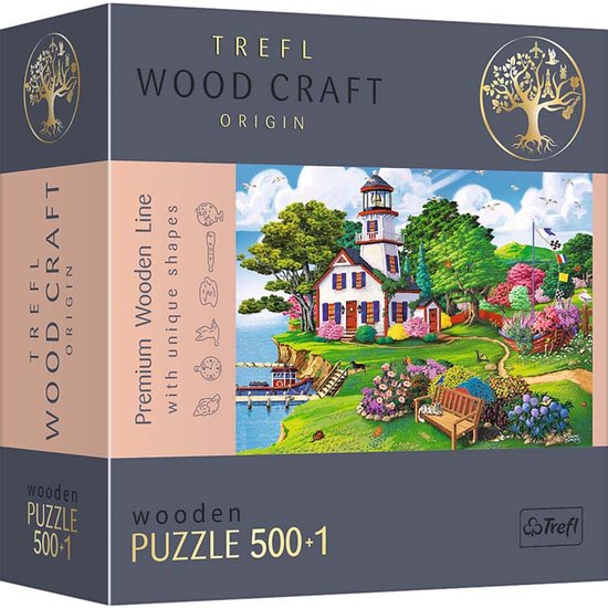 Trefl legpuzzel Summer Haven 500 stukjes karton landschap.