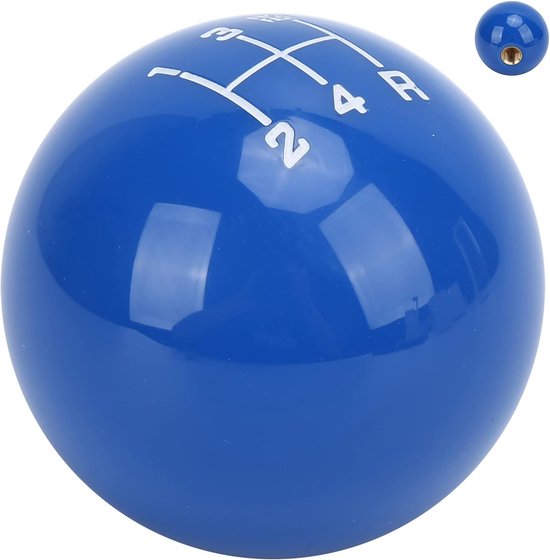 Ronde Pookknop - 5 Versnellingen - Verbeterde Controle - Universele Pasvorm - 3 Adapters - Blauw van Merkloos — afbeelding 2