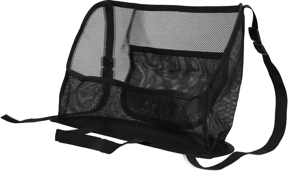 Auto Netto Zak - Handtas Houder - Veilig Rijden - Universele Pasvorm - 1 x 1 x 1 cm - Zwart