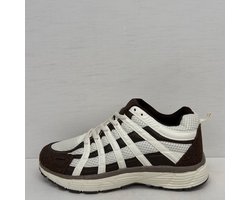Leuke sneakers met sportieve look bruin Bruin / 37