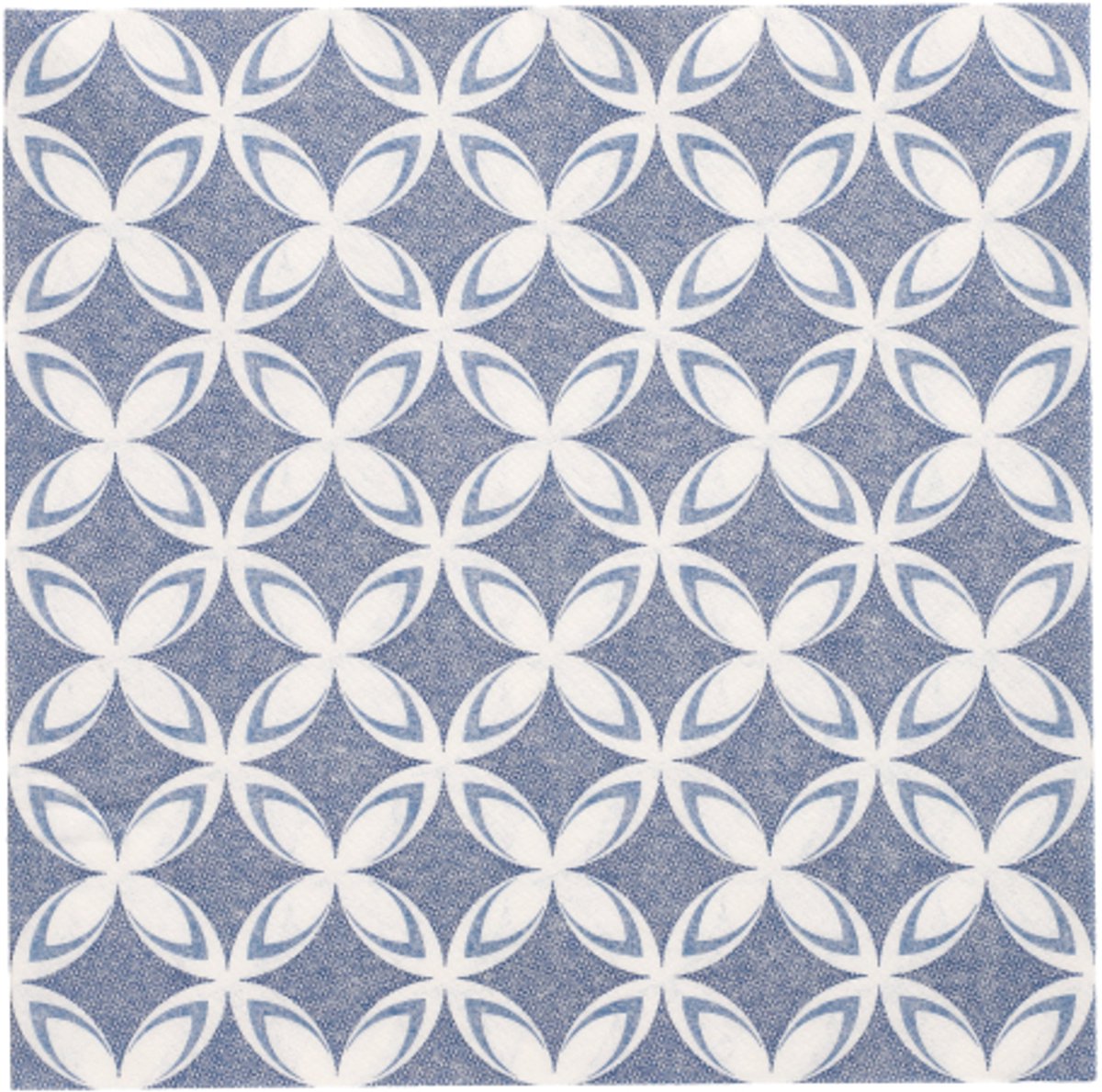 8x 20 Servetten ROYAL Collection 1/4 vouw 40 cm x 40 cm Delft