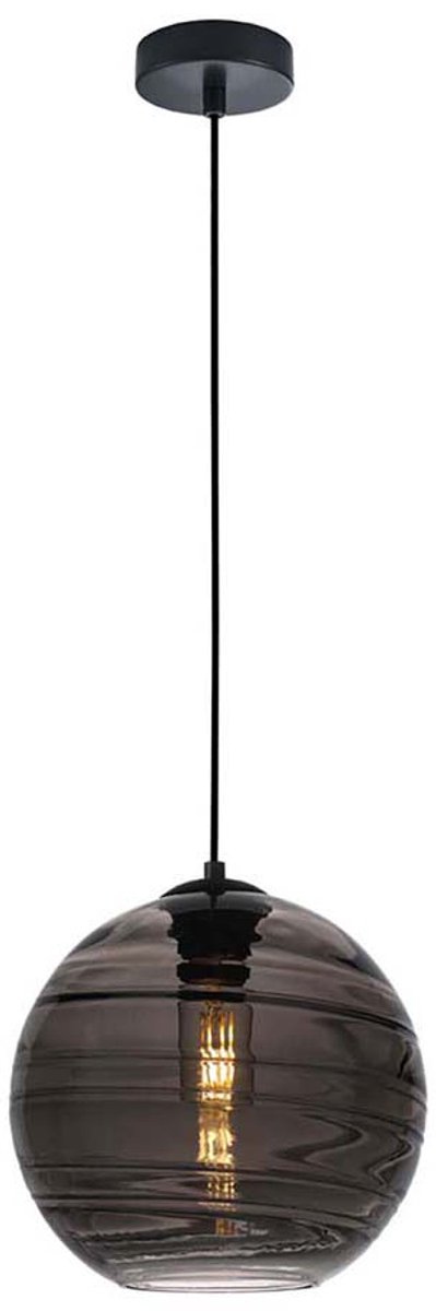 Hanglamp eettafel lamp hanglamp gerookt glas woonkamer lamp keuken lamp