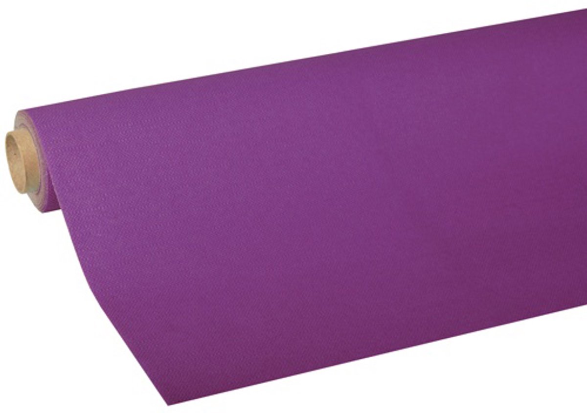 10x Tafelkleed Tissue ROYAL Collection 5 m x 118 m paars