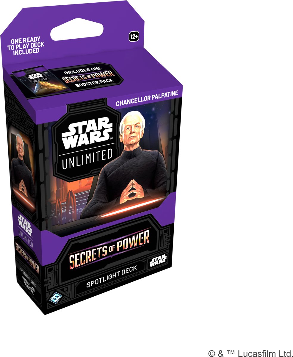 Star Wars Unlimited: Secrets of Power Palpatine Spotlight Deck (EN)