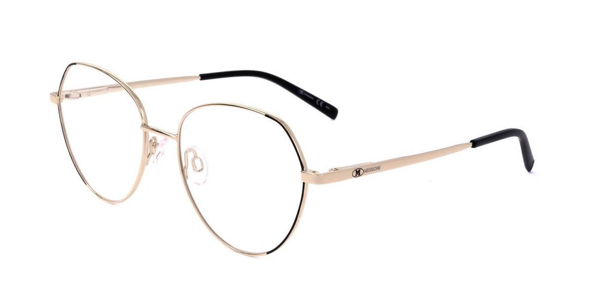 M Missoni MMI 0046 Black gold 52/17/140 WOMAN Brilmonturen