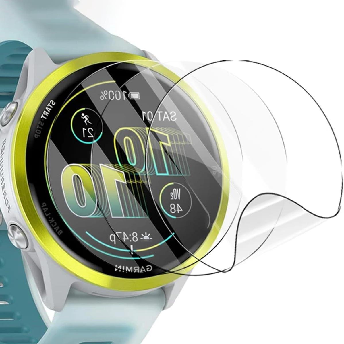 Displaybeschermfolie - Hydrogel TPU - Horloge Beschermen - Zelfherstellend - 42 mm - Transparant