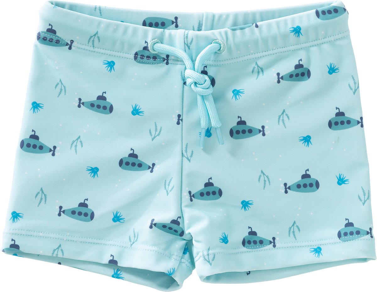 Fresk UV Zwembroek voor Jongens 74 - Sneldrogende Zwemkleding - UV-bescherming UPF 50 - Zwemshort Kinderen - Blauw - Submarine