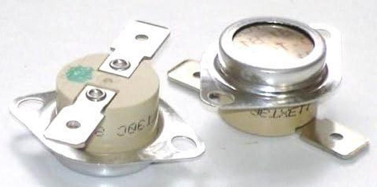 Droger Thermostaten - Set Thermostaten - Droger Reparatie - Pack van 2 - D40 - N.v.t.