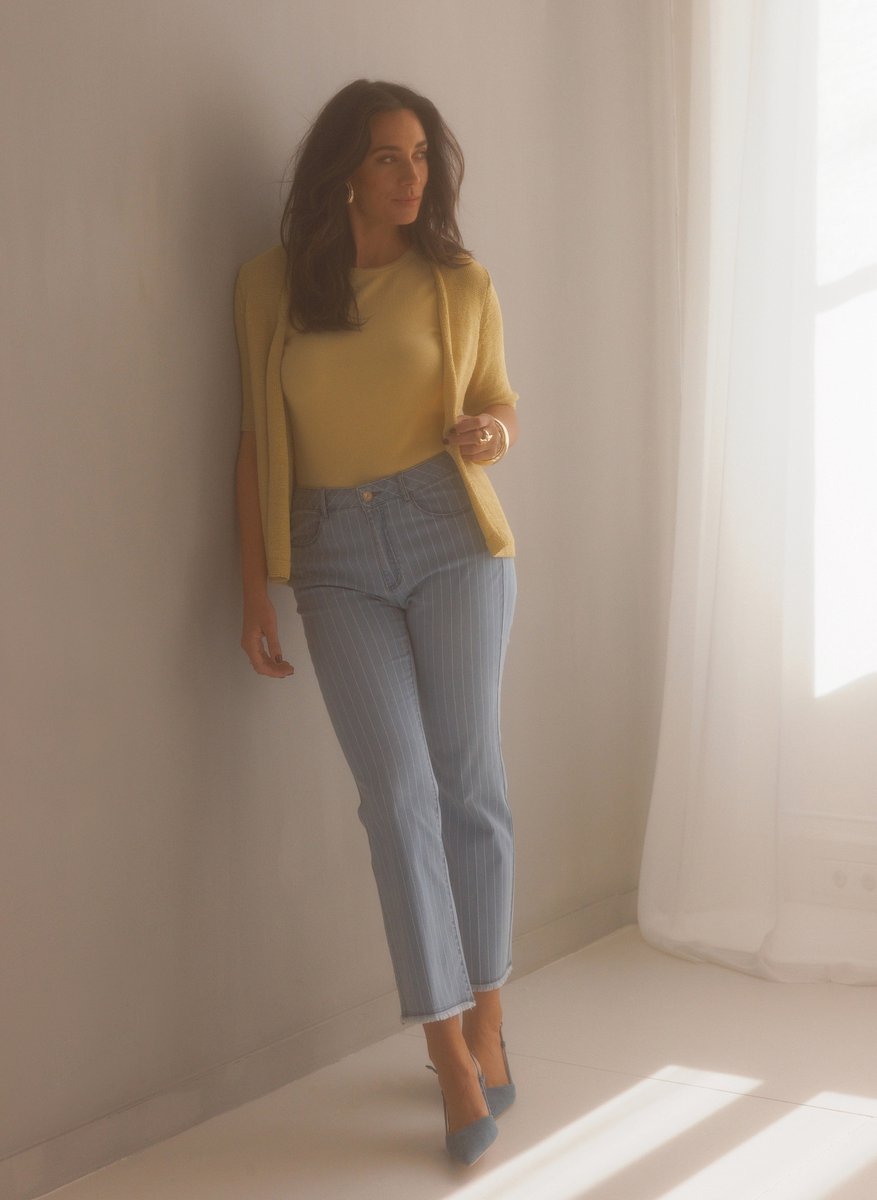 YEST Manuela - Raffia Yellow - maat 38