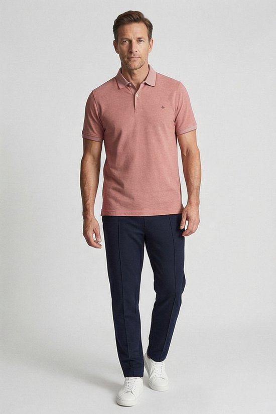Baileys – Heren – Poloshirt – Katoenmix – Korte mouwen – borstzak – Polo – Rood – 615279-35