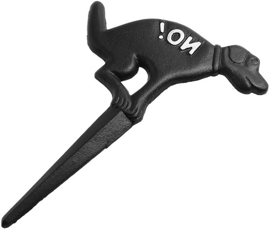Decoratieve Tuinbord voor Honden - Geen Poep en Plassen Verbod - Gietijzeren Tuinaccessoire voor een Schone Tuin — afbeelding 5