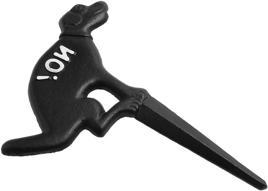Decoratieve Tuinbord voor Honden - Geen Poep en Plassen Verbod - Gietijzeren Tuinaccessoire voor een Schone Tuin — afbeelding 2