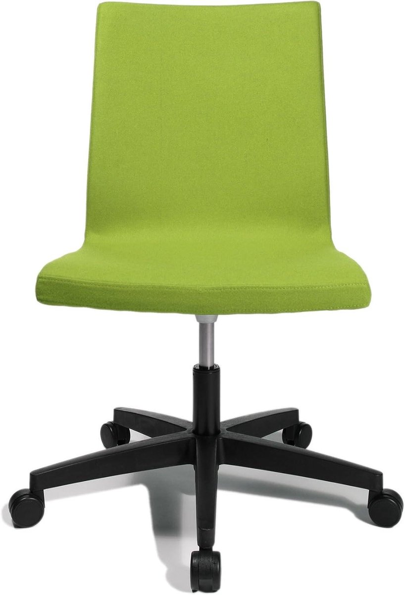Draaistoel - Bureaustoel Kantoorstoel - Comfortabel Zitten - GS-getest EN 1335 - 38 cm zithoogte - Groen