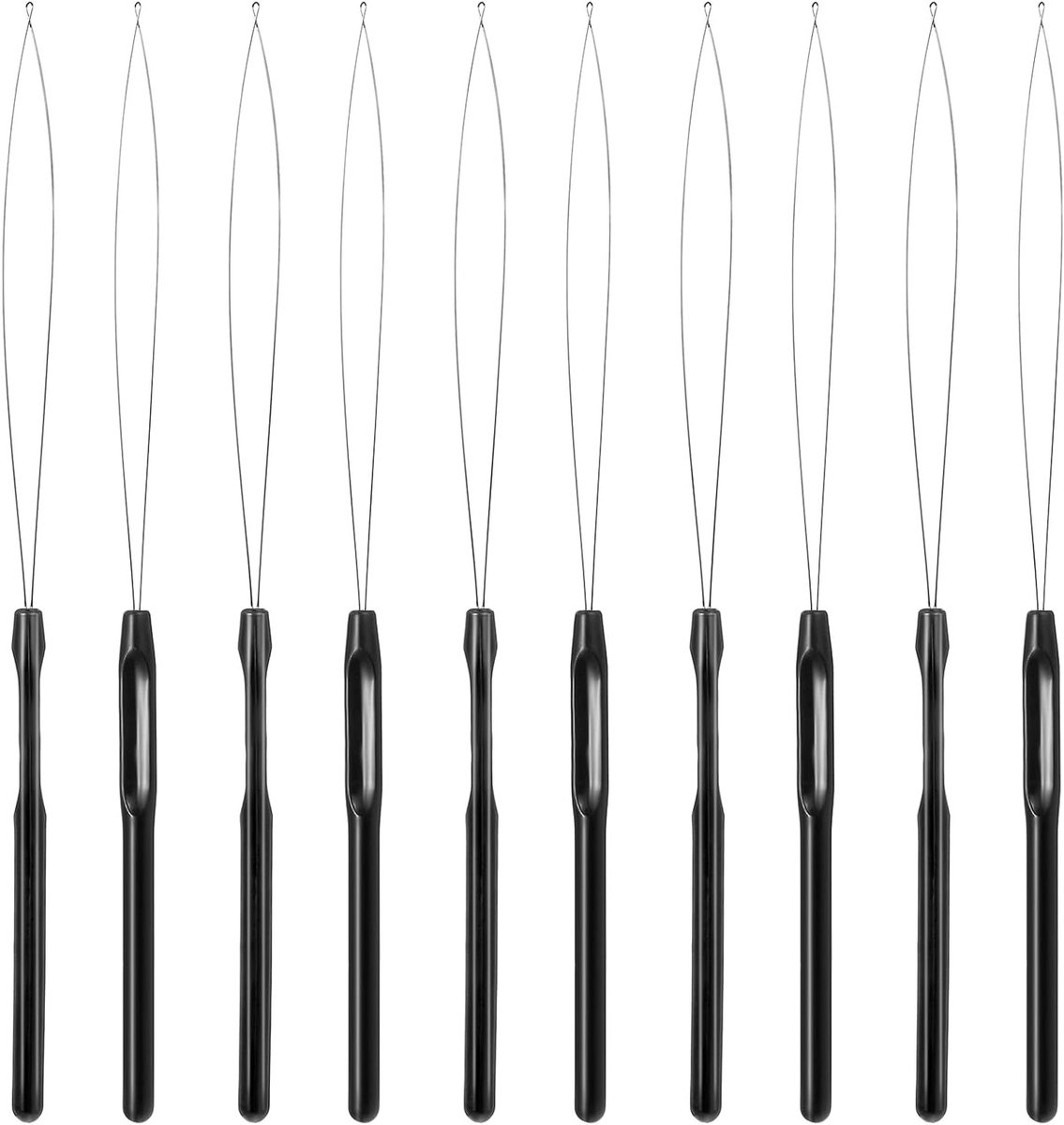 Set van 10 Baardkralen voor Haarverlengingen, Haarstyling en Accessoires voor Mannen