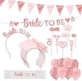 LUQ – Bride to Be Pakket – Luxe Decoratie Set – Vrijgezellenfeest Versiering – Complete Bundel – Bachelorette Party