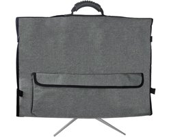 Monitortas – Schermhoes Tas – Monitor Transport – Schokbestendige Vulling – 24-27 inch – Grijs