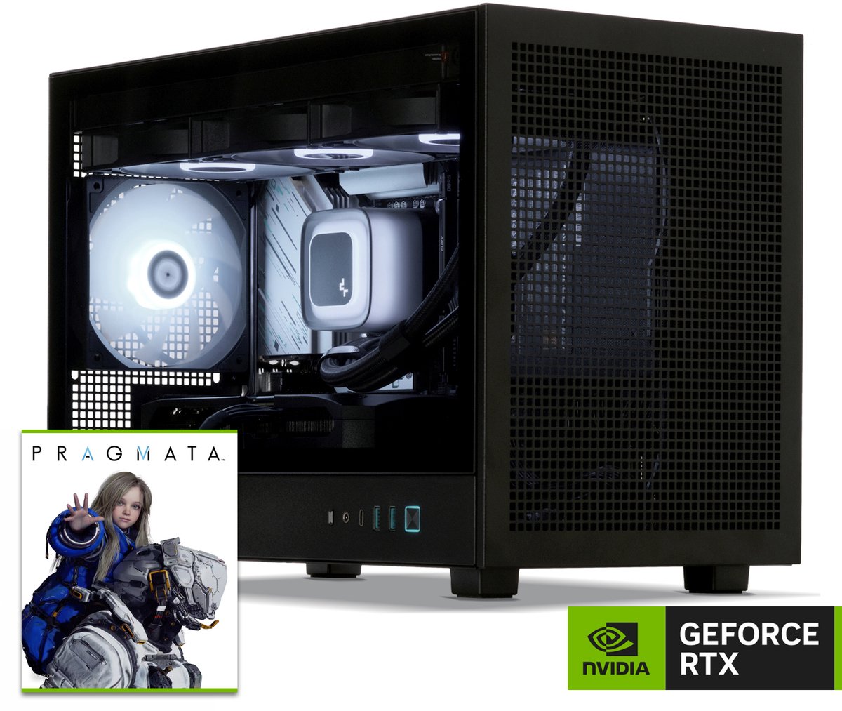 Sedatech Pro Gaming PC Waterkoeling Extreme • AMD Ryzen 7 7800X3D 8x 4.2GHz • Geforce RTX5080 • 64Gb DDR5 • 2Tb SSD M.2 • WiFi • Bluetooth, USB C • Windows 11 • Desktop computer