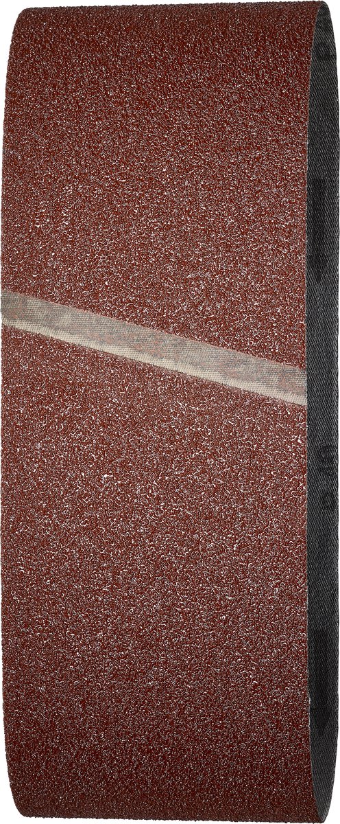 wolfcraft - Schuurbanden voor Bandschuurmachine - Korrel 60 - 6 stuks - 76 x 457 mm - Schuurpapier Rollen - Schuurrollen - Schuurband - 3112000