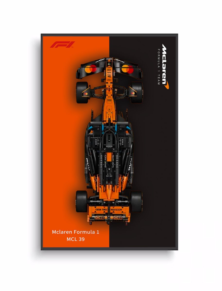 Display Frame voor McLaren MCL39 F1 - 42228
